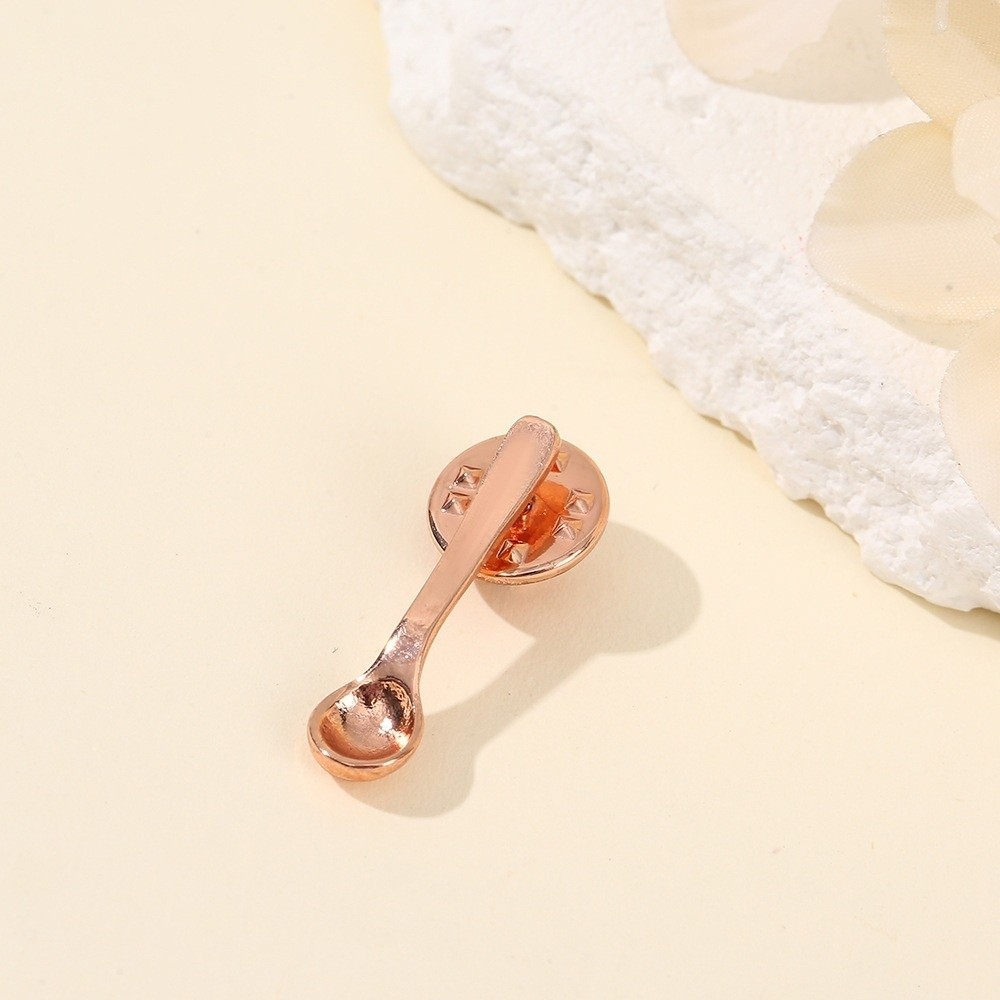 Vintage Collectible Spoons - Geschenk: Niedliche Löffel-Brosche, kleine Vintage-Kaffeelöffel-Anstecknadel, kreative