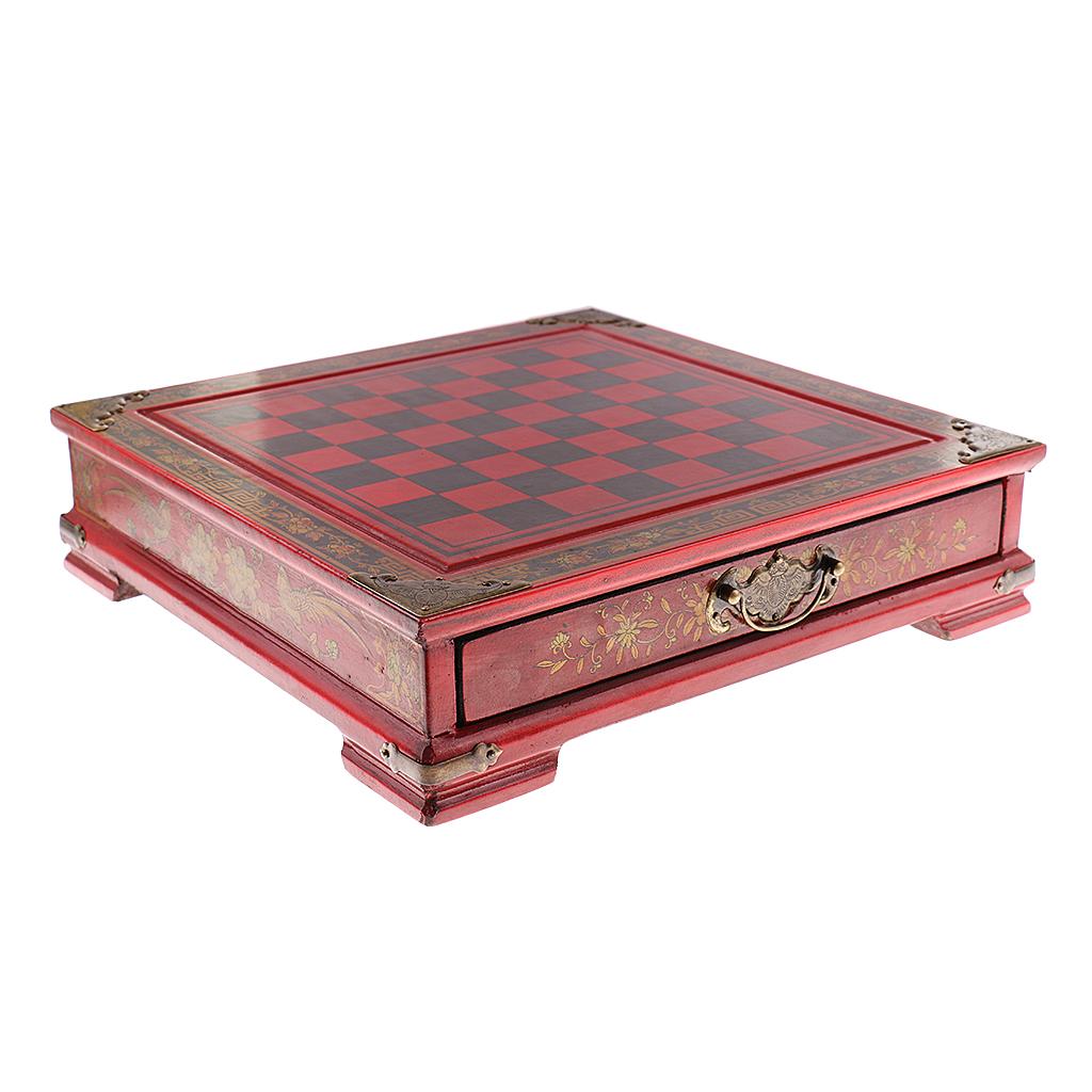 Vintage Collectible Board Games - Chinesisches Schachspiel im Vintage-Stil mit Terrakotta-Krieger-Figuren