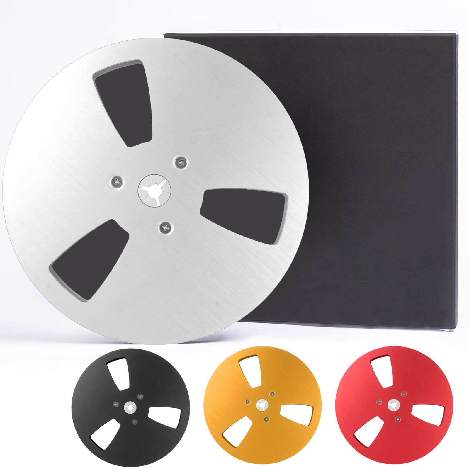 Super 8 Film Reel - 1/4 7 Zoll Aufwickelspule, Aluminiumlegierung Offene