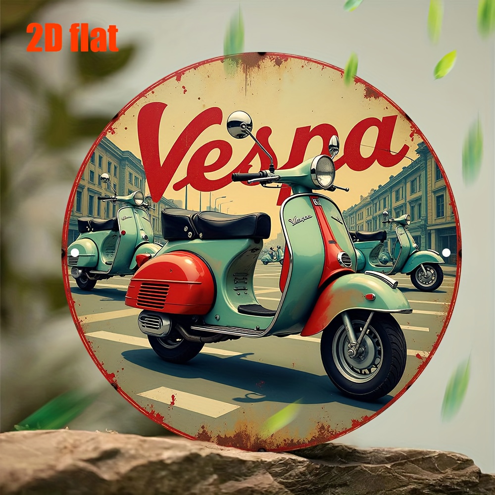 Vintage Collectible Signs - 2D Flat, 2D Flat Retro Vesna