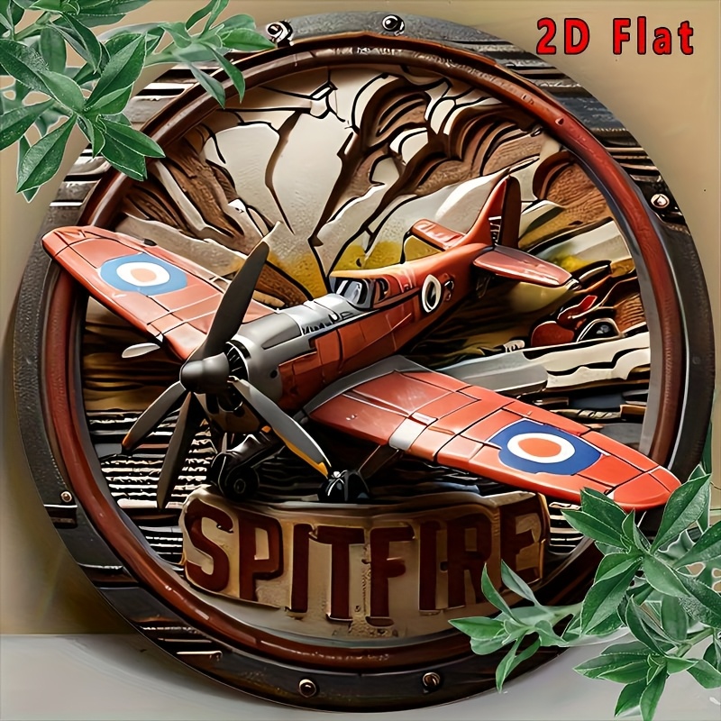 Vintage Collectible Signs - 2D Flat – 1 Stück Vintage
