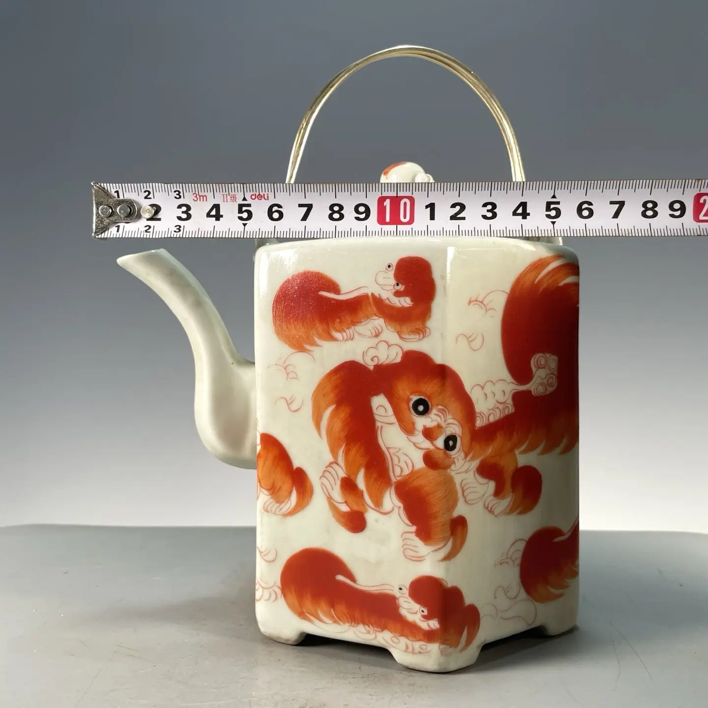 Vintage Sechseckige Bailiff-Te – Vintage Collectible Pottery Bewertung und Preis