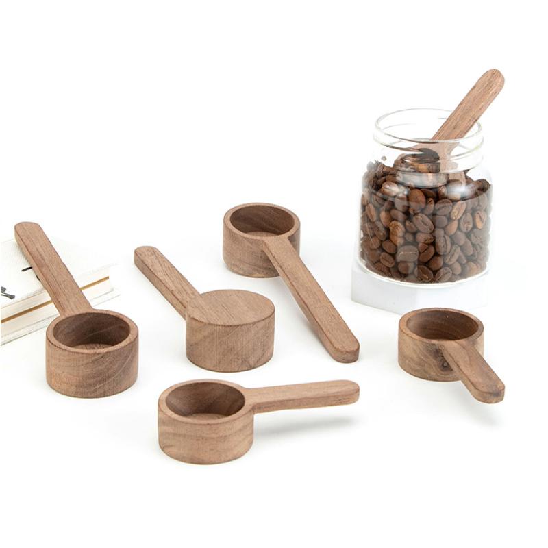 Kaffee-Messlöffel aus Holz im  – Vintage Collectible Spoons Bewertung und Preis