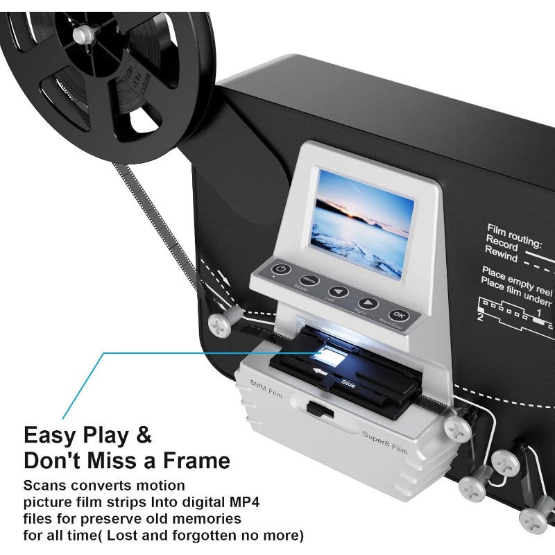 8mm & Super 8 Film-zu-Digital- – Super 8 Film Reel Bewertung und Preis