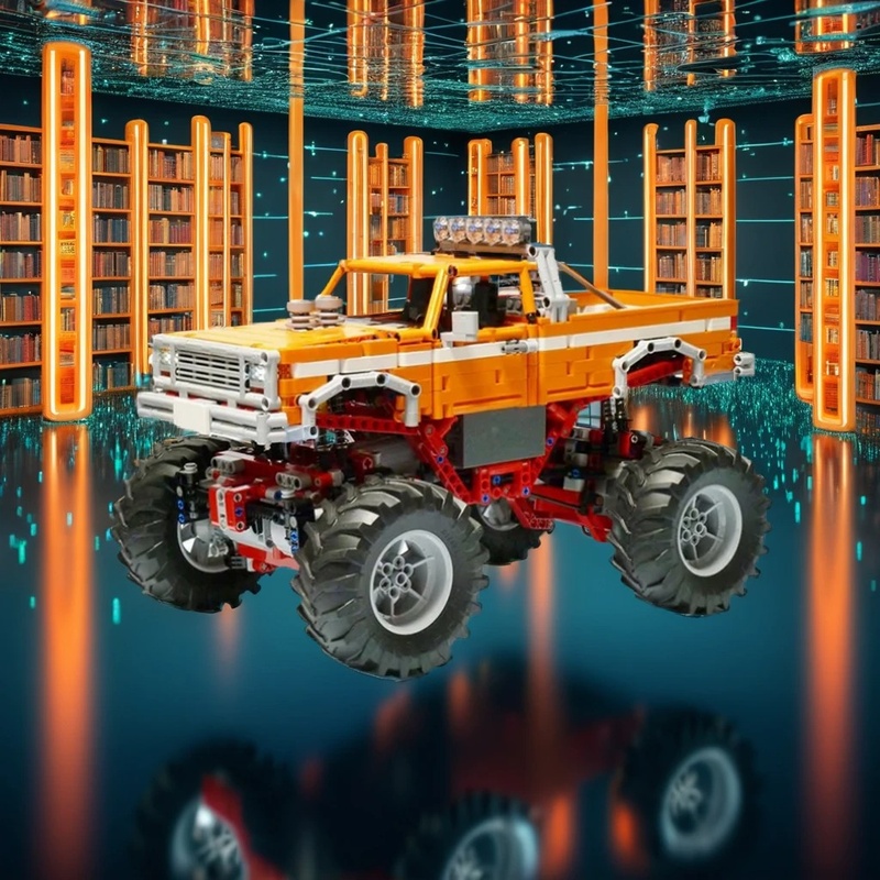 1683-teiliges MOC Technisches  – Vintage Collectible Trucks Bewertung und Preis