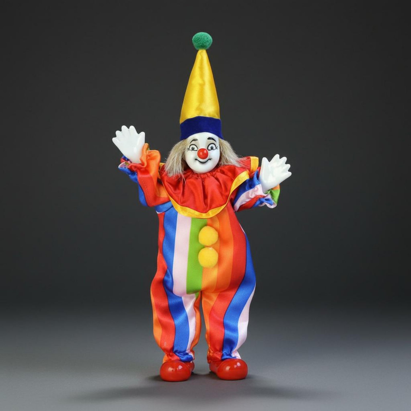 Vintage Porzellan-Clownpuppe E – Vintage Collectible & Vintage Dolls Bewertung und Preis