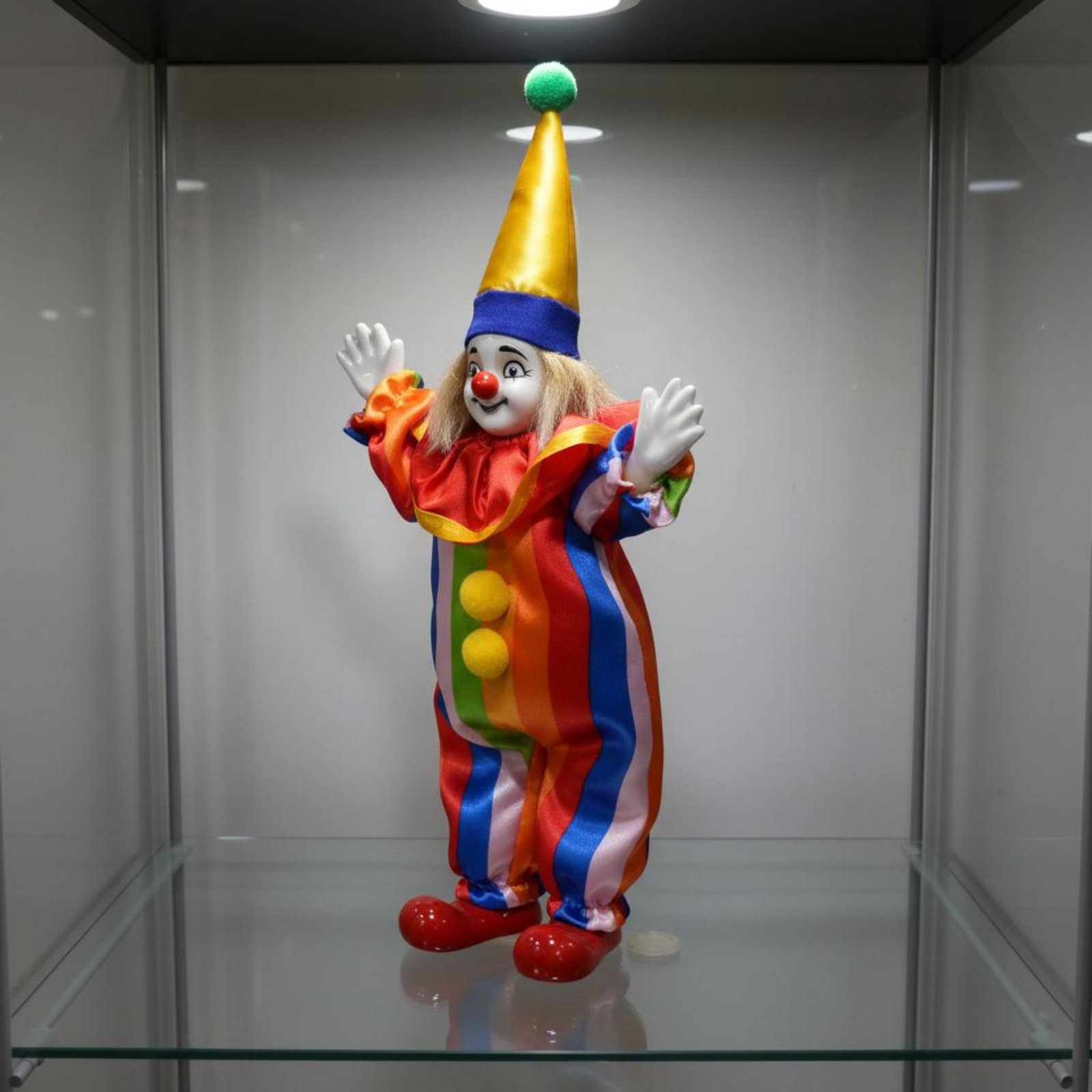 Vintage Porzellan-Clownpuppe E – Vintage Collectible & Vintage Dolls Bewertung und Preis