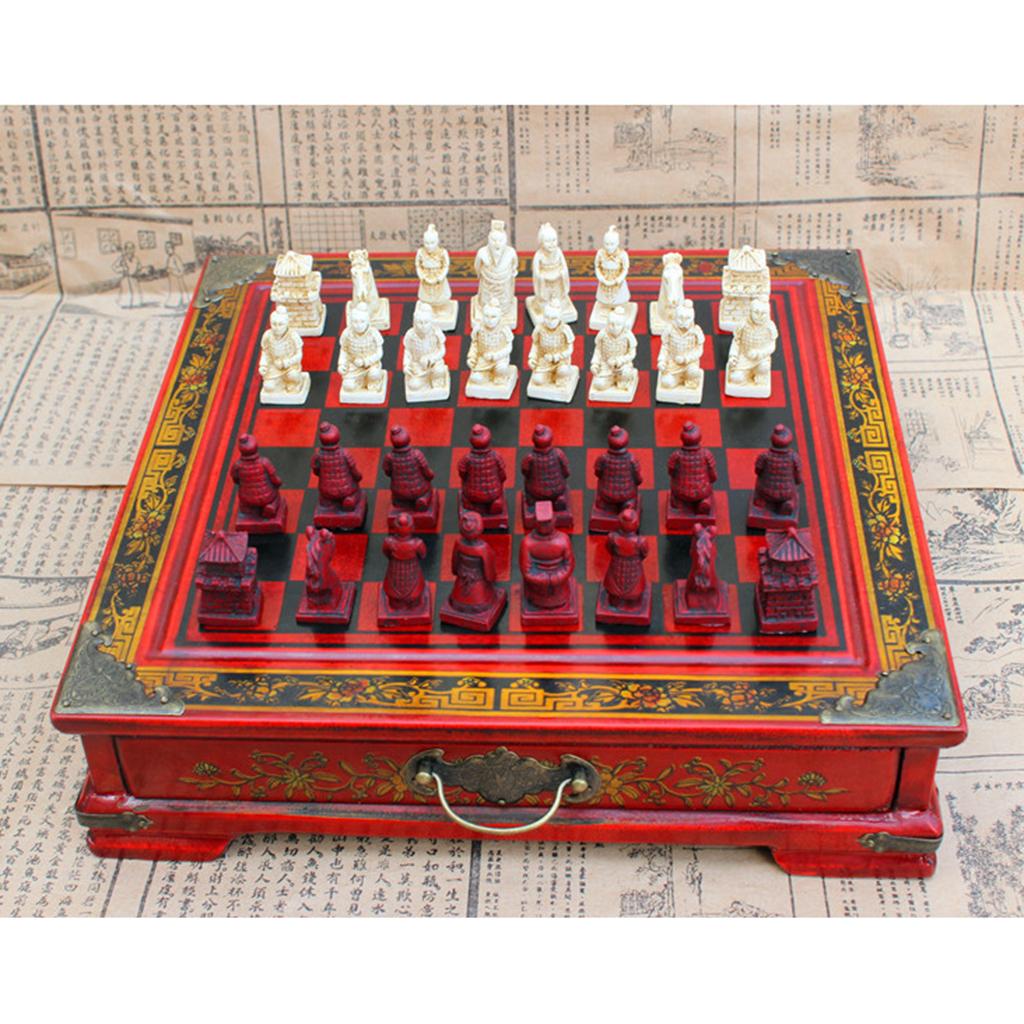 Vintage Schach Luxuriöses Harz – Vintage Collectible Board Games Bewertung und Preis