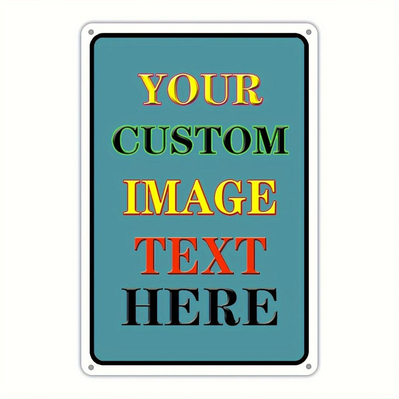 Personalisiertes Rechteckiges  – Vintage Collectible Signs Bewertung und Preis
