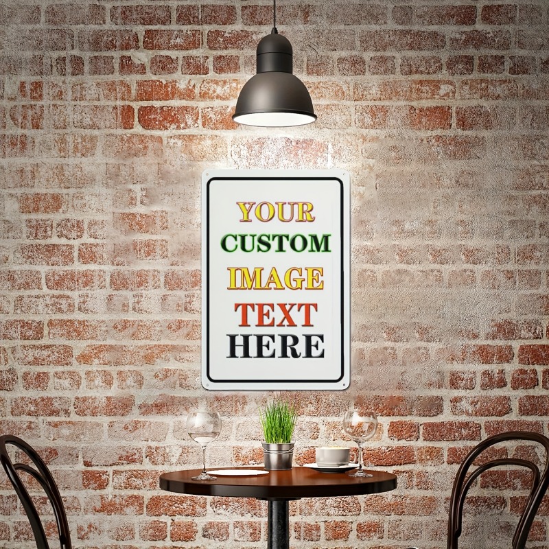 Personalisiertes Rechteckiges  – Vintage Collectible Signs Bewertung und Preis
