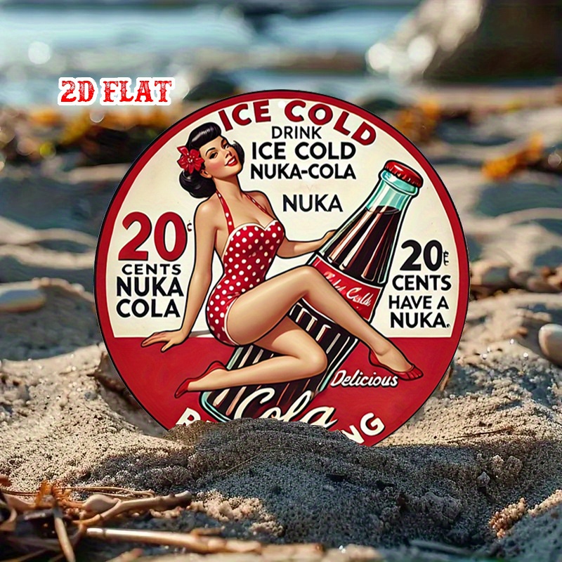 2D flach, 1 Stück Retro Pin-Up – Vintage Collectible Signs Bewertung und Preis