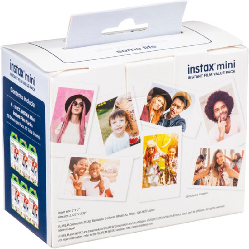 50/60 Blatt Fujifilm Instax Mi – Super 8 Film Reel Bewertung und Preis
