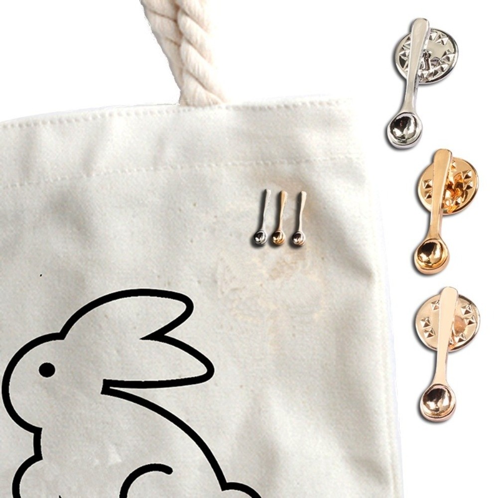 Niedliche Design-Brosche in Lö – Vintage Collectible Spoons Bewertung und Preis