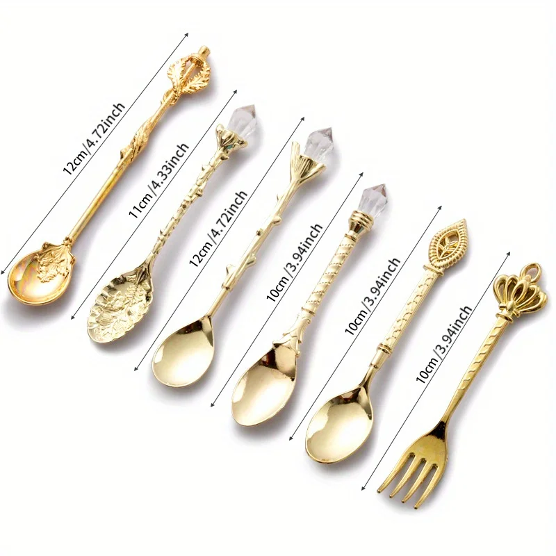 6 stücke Vintage Löffel Gabel  – Vintage Collectible Spoons Bewertung und Preis