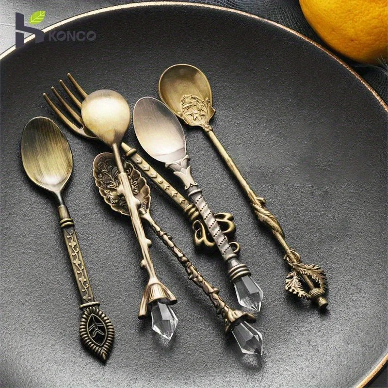 6 stücke Vintage Löffel Gabel  – Vintage Collectible Spoons Bewertung und Preis