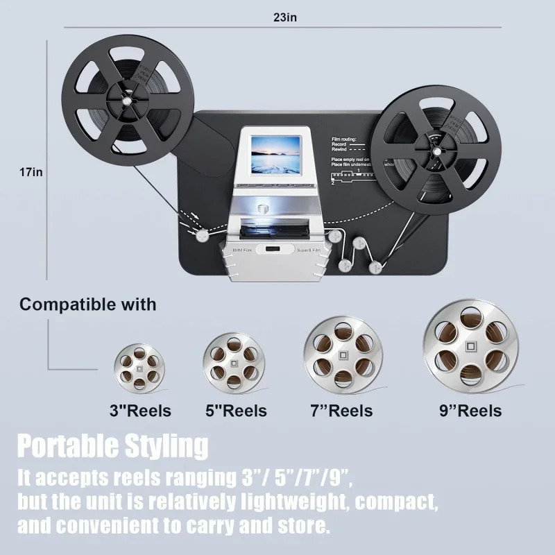 -8mm & Super 8 Film-zu-Digital – Super 8 Film Reel Bewertung und Preis