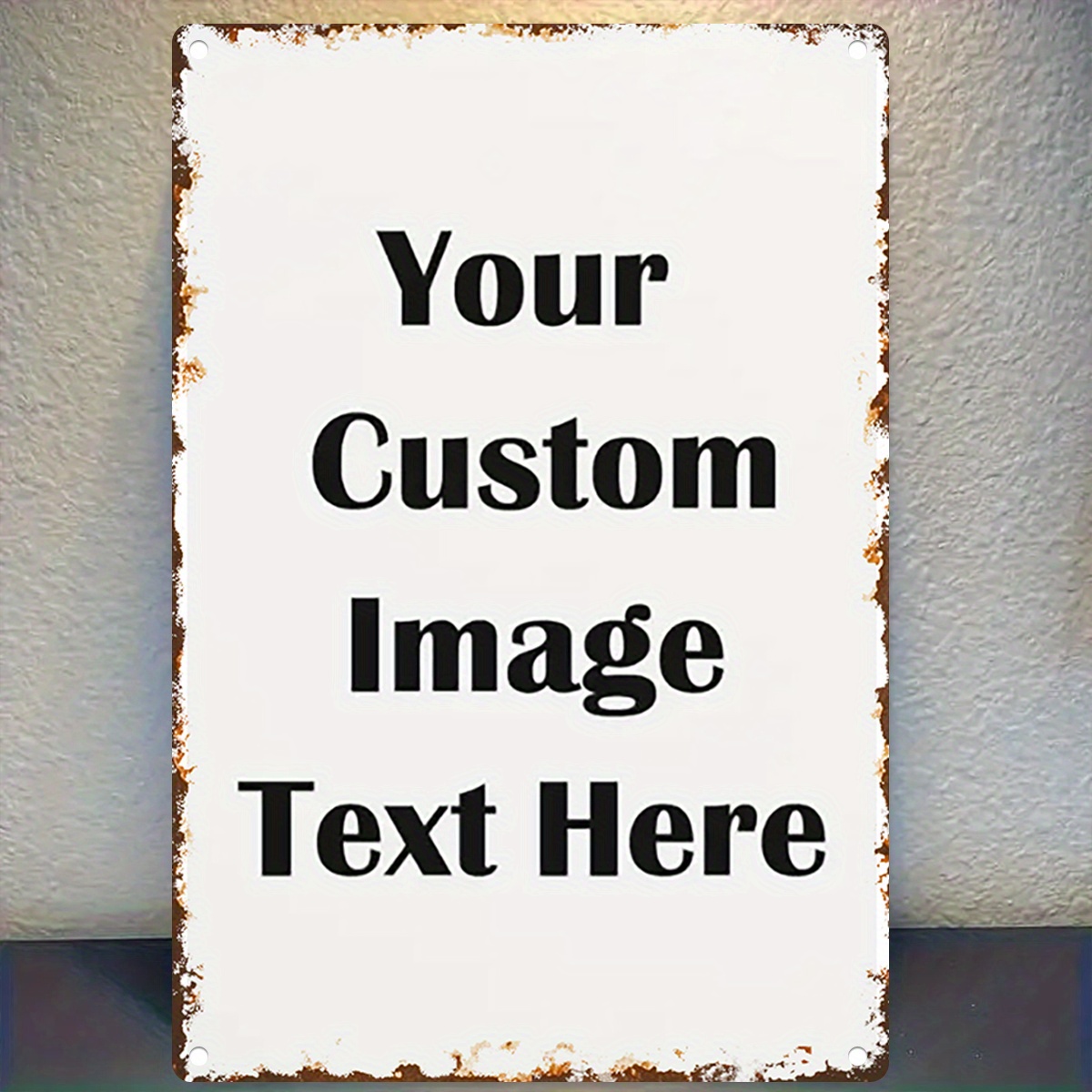 Personalisiertes Metall-Blechs – Vintage Collectible Signs Bewertung und Preis